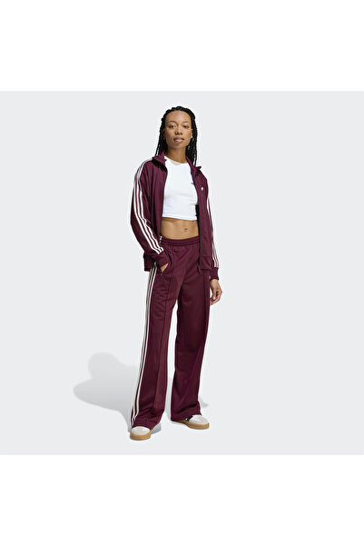 adidas Firebird Loose Kadın Bordo Eşofman Altı