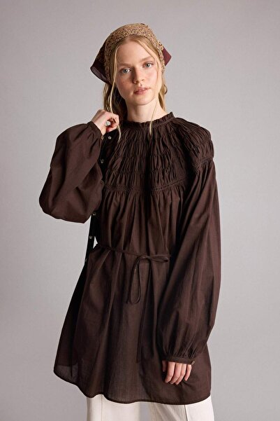 DeFacto Manuka X Regular Fit Voile Long Sleeve Tunic H4777Ax26Sm