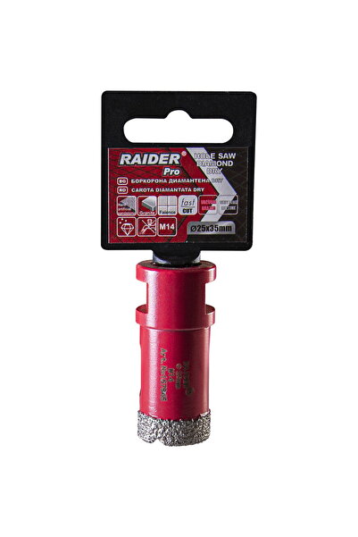 Raider Freza diamantata pentru frezare uscata M14 x 25 mm