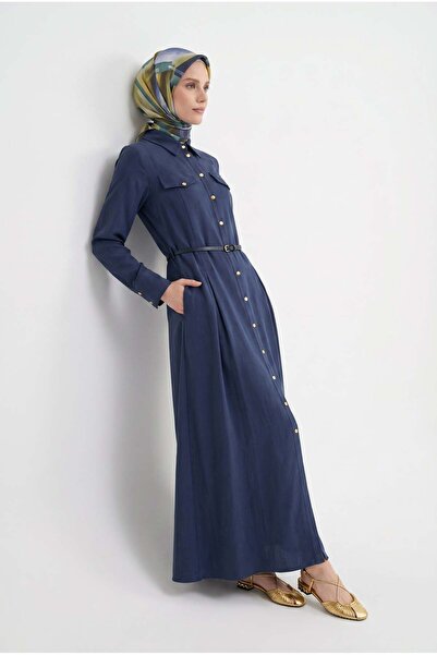Armine Trend Elbise 26YT922 İndigo