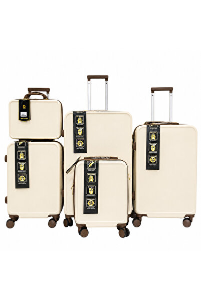 Red Sea Dabesh Bridal Luggage Set 5 Pieces with Straps - Expansion - Double W...