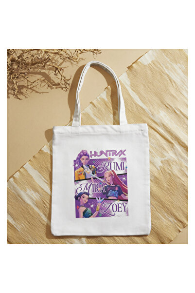 ALPŞAN TİCARET Huntrix Anime Bag - Rumi Mira Zoey Character Girl's Cloth Bag