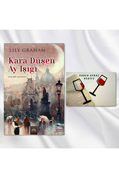 Arkadya Yayınları Falling Moonlight / Bookmark with Goblet Figure Gift