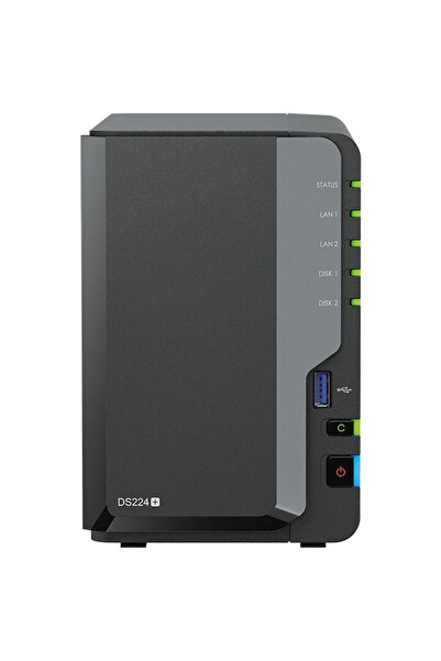 SYNOLOGY Network Attached Storage DiskStation DS224+ cu procesor Intel Celero...