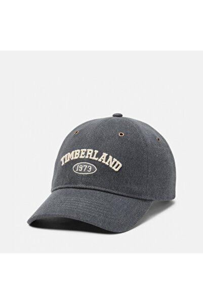 Timberland Denim Varsity Baseball Cap Men's Hat