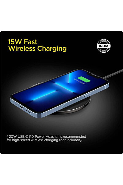 Spigen Încărcător wireless ArcField PF2104G 15W - negru