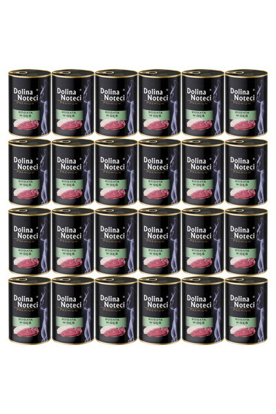Dolina Noteci Premium Rich in Goose - wet cat food - 24x400g