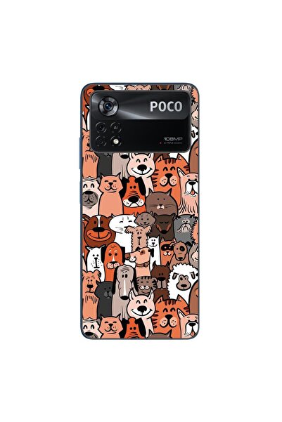 OEM Husa compatibila cu Xiaomi Poco X4 Pro Silicon Gel Tpu Model Caini si Pis...