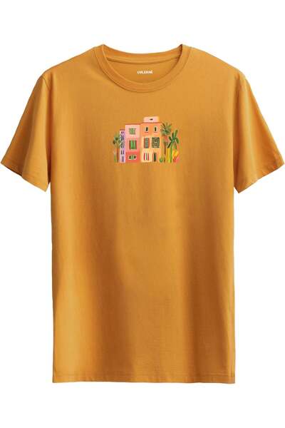 Colermi Mediterranean House Printed T-Shirt