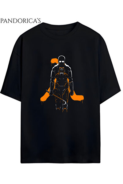 Grafftee Clothing Half Life Gordon Freeman Written Printed Cotton Relaxed Fit...