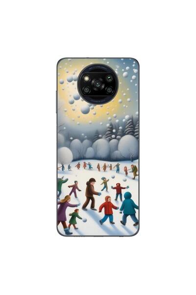 OEM Husa compatibila cu Xiaomi Poco X3 Pro Silicon Gel Tpu Model Copii la Joa...