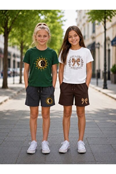 cm buseyiz Busekids Girls' Summer Collection 2-Piece Set