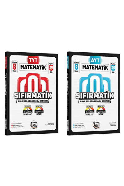 Ders Platosu Sıfırmatik TYT AYT Matematik 30 Günde Konu Anlatımlı Soru Bankas...
