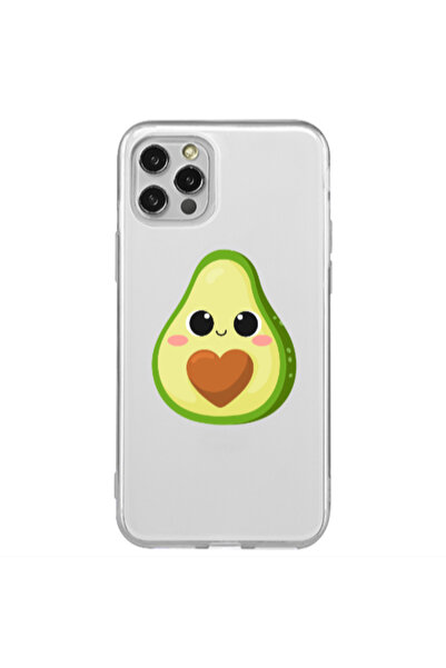Other Apple iPhone 12 Pro Baby avocado Transparent Silicone TPU Θήκη