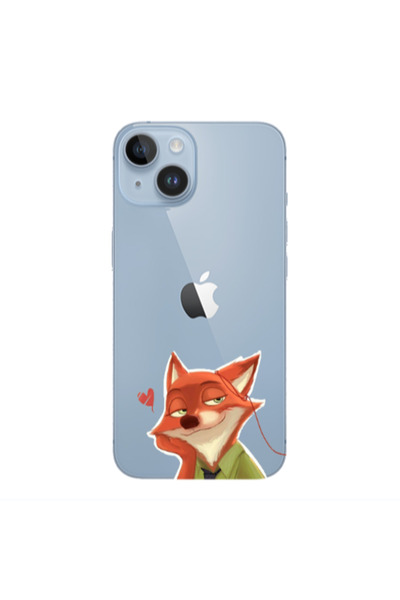 Other Apple iPhone 14 Plus Valentines 15 Transparent Silicone TPU Θήκη