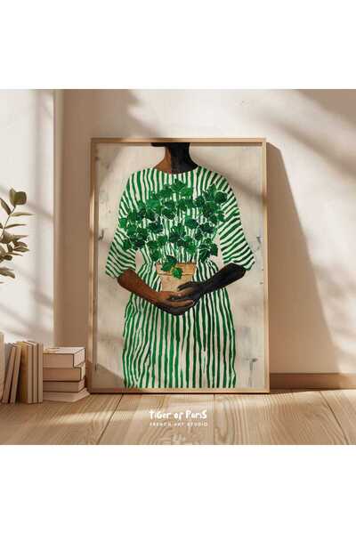 woodhomeworks One Piece Salon, flori în mâinile mele, pictură vrynt