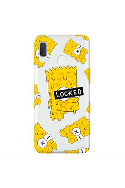 Other Samsung A20E Bart Simpson Transparent Silicone TPU Θήκη