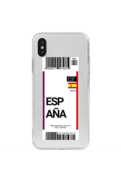 Other Apple iPhone Xs Max Espana Arrival Transparent Silicone TPU Θήκη