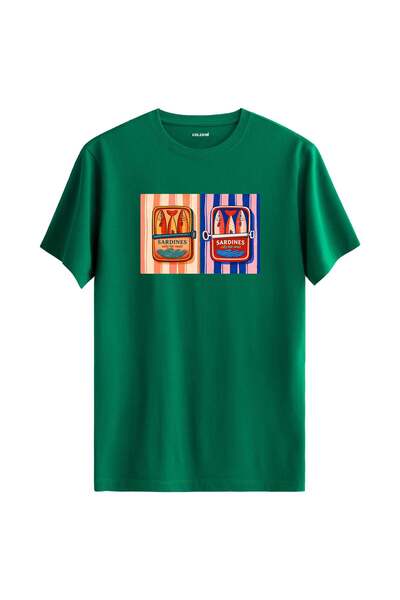 Colermi Retro Sardine Can Design T-Shirt
