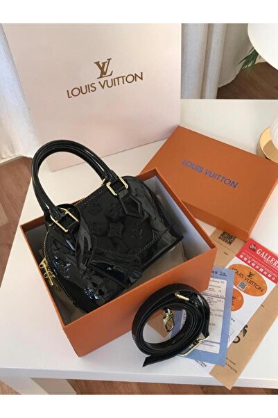 Louis Vuitton Les Parfums شنطة كتف نسائية مع ملحقاتها - احمر الحجم الصغير