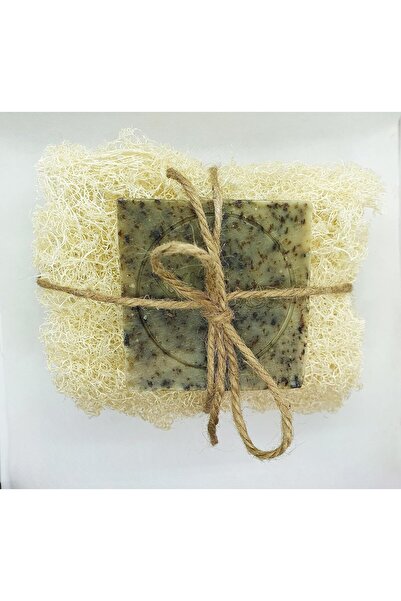Ylabès Natural Fresh Handmade Soap - Peppermint Pure Natural Soap Bar With Fresh Mint, Loofah, 100% Natural Plant Oils