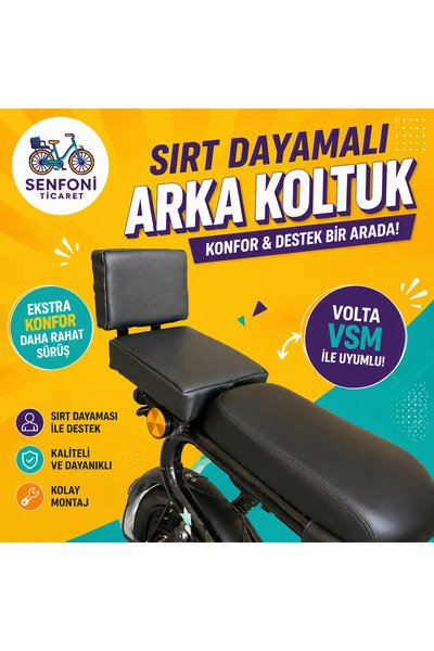 Volta Vsm Deri Arka Koltuk, Vsm Çocuk Koltuğu