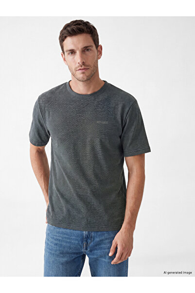 LC Waikiki Peak New Season Crew Neck Printed Men's T-Shirt