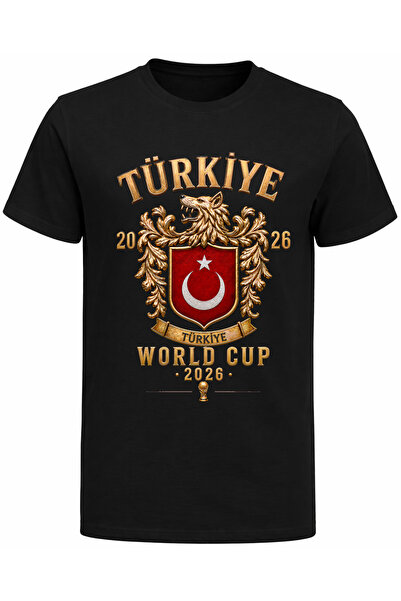 Efendioğlu Design National Team Big Bozkurt Turkey 2026 World Cup Kids T-Shirt