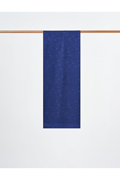 Kayra شال بنمط هندسي من قماش الدنيم
