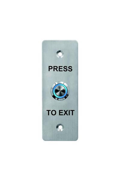 Etnicsaccessories Exit button, flush mount, stainless steel, LED, NO-NC-COM, ...