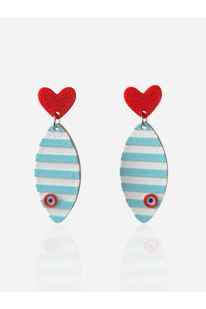 Happiears Sardine Figured Sea Themed Earrings