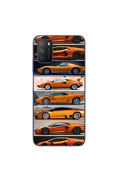 OEM Husa compatibila cu Xiaomi Poco M3 Silicon Gel Tpu Model Masini Lamborghini