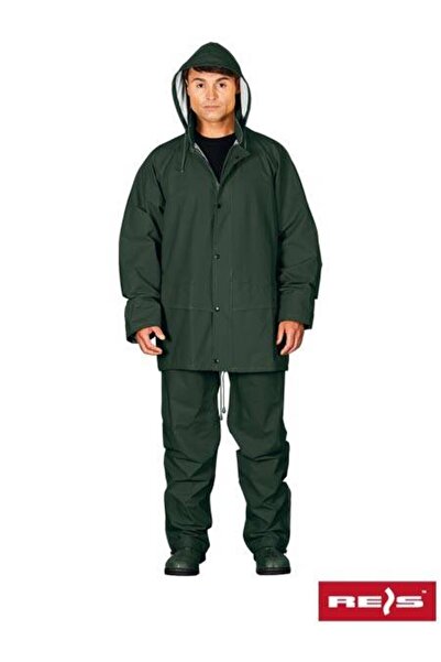 Raw-Pol Costum de protecție impermeabil KPLPU Verde 5XL