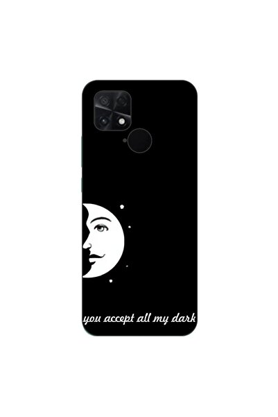 OEM Case compatible with Xiaomi Poco C40 Silicone Gel Tpu Couple Pattern Moon...