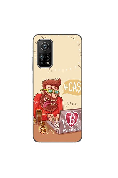 OEM Калъф, съвместим с Xiaomi Mi 10T Pro 5G, силиконов гел TPU модел, BTC Mining
