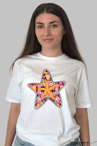 GILDAN Tricou De Vara Cu Stea De Mare