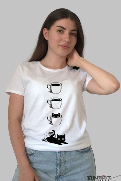 GILDAN Catcoffee t-shirt