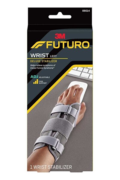 FUTURO ™ Deluxe Wrist Stabilizer, Comfortable Protection, Three-Strap Design,...