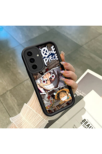 SLIMFELT Samsung Galaxy A56 Uyumlu Yüksek kaliteli anime desenli silikon kılı...