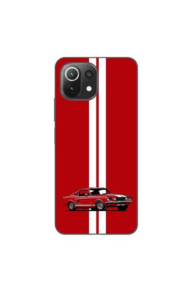 OEM Калъф, съвместим с Xiaomi Mi 11 Lite, Mi 11 Lite 5G, силиконов гел TPU мо...