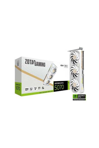 ZOTAC GAMING Geforce Rtx 5070 Amp White Edition White