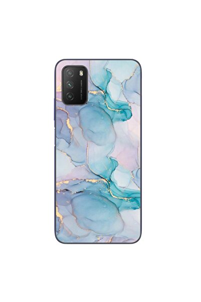 OEM Case compatible with Xiaomi Poco M3 Silicon Gel Tpu Pattern Abstract Wate...