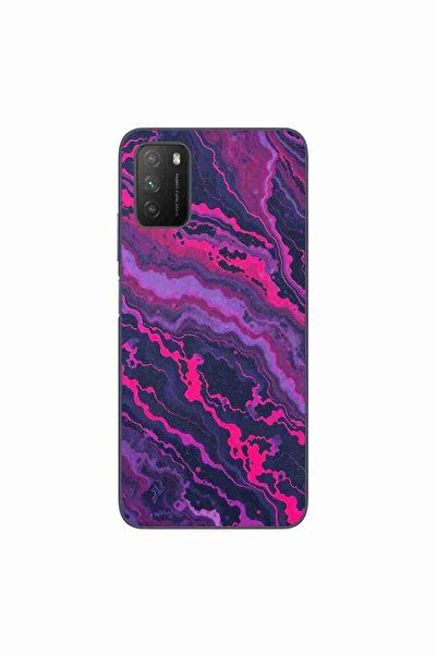 OEM Case compatible with Xiaomi Poco M3 Silicon Gel Tpu Pattern Midnight Rose...