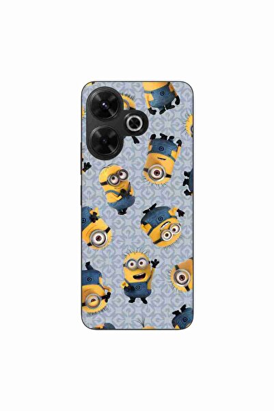 OEM Case compatible with Xiaomi Redmi 13 4G Silicone Gel Tpu Pattern Minions