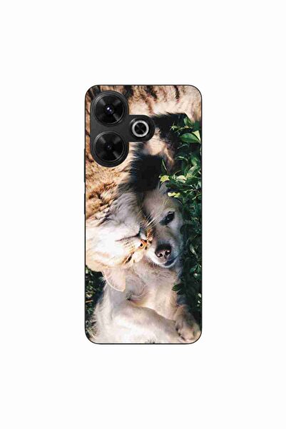 OEM Husa compatibila cu Xiaomi Redmi 13 4G Silicon Gel Tpu Model Caine si Pisica