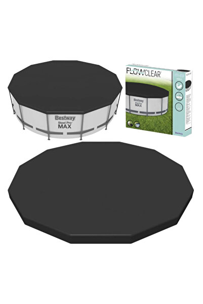 BESTWAY Prelata / acoperis piscina rotunda, 366 cm, izolatie termica, snur fi...