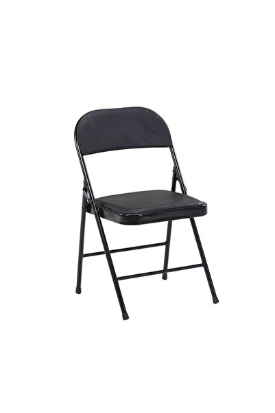 Snooe chair, dining stool, Steel legs，Leather Material.