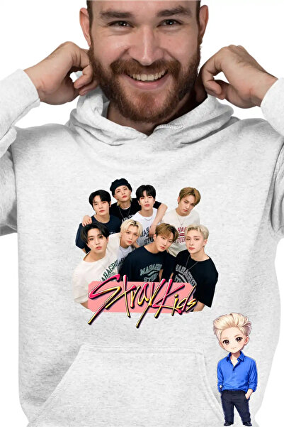 OEM Ανδρικό Φούτερ Stray Kids Εμπορεύματα Πάρτι K-pop