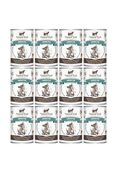 Other Hrană umedă pentru câini TRAIL Dog Insects conservă 12x350g