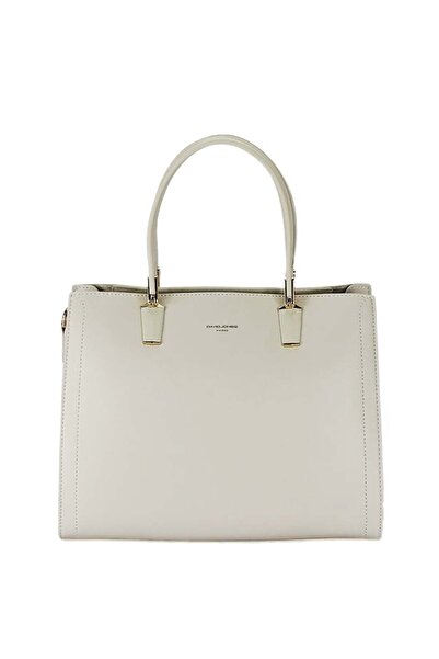 David Jones Τσάντα κρεμ Παρίσι CM6718-6 11
